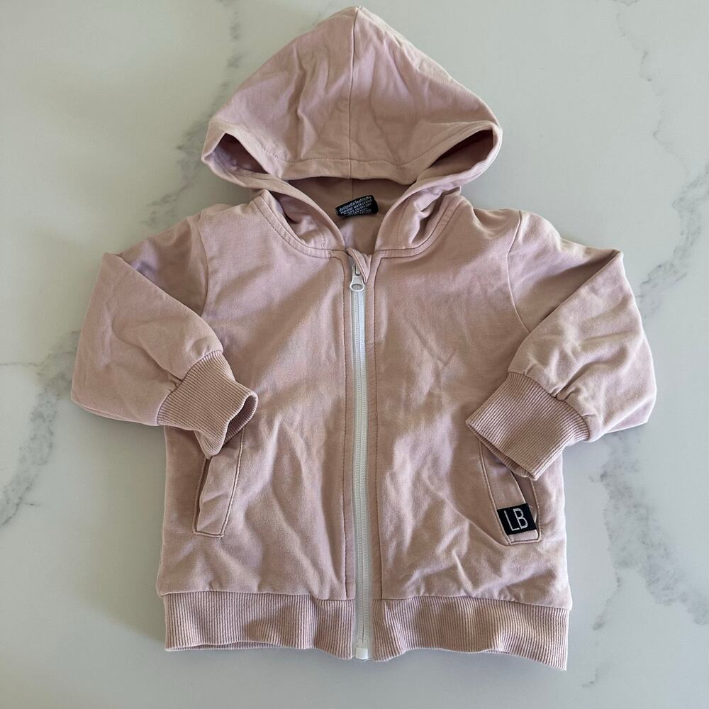 Little Bipsy Zip Up Hooded Sweatshirt Size 12-18 Month